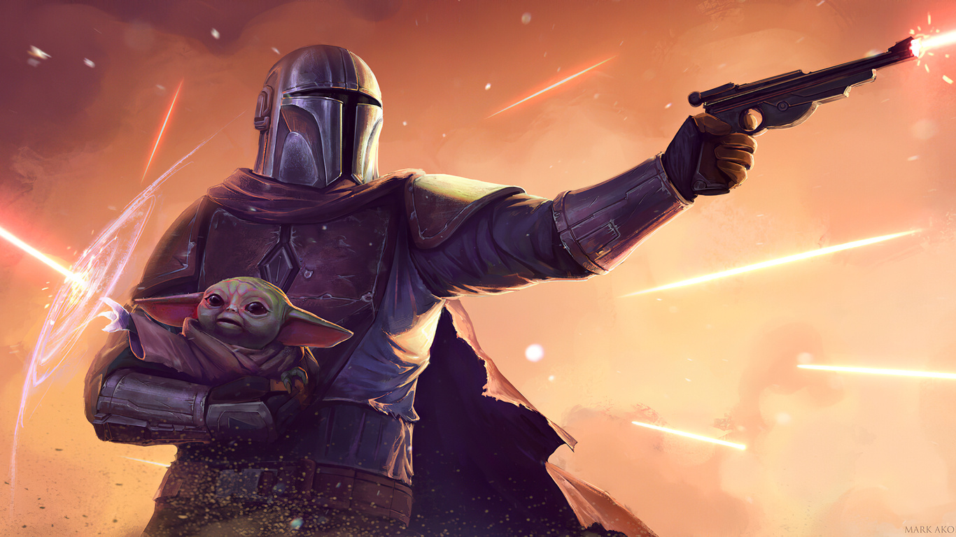 The Mandalorian Baby Yoda 4k Laptop HD Wallpaper