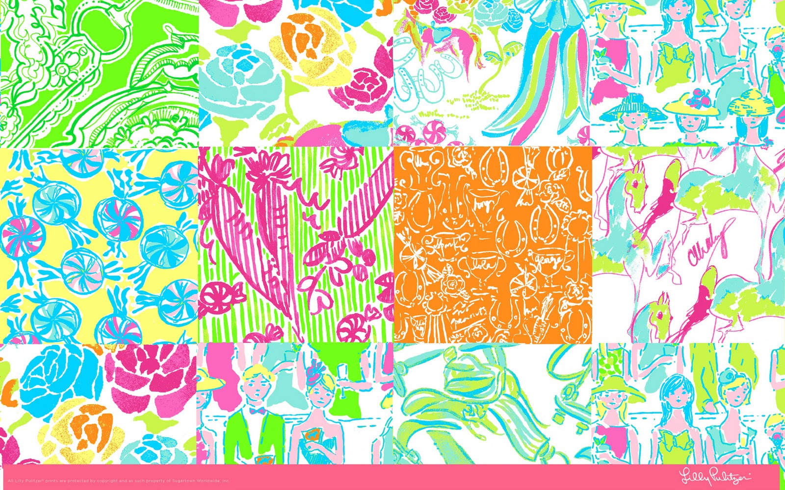FREE Lilly Pulitzer Desktop Wallpapers Shopaholics Anonymous Blog