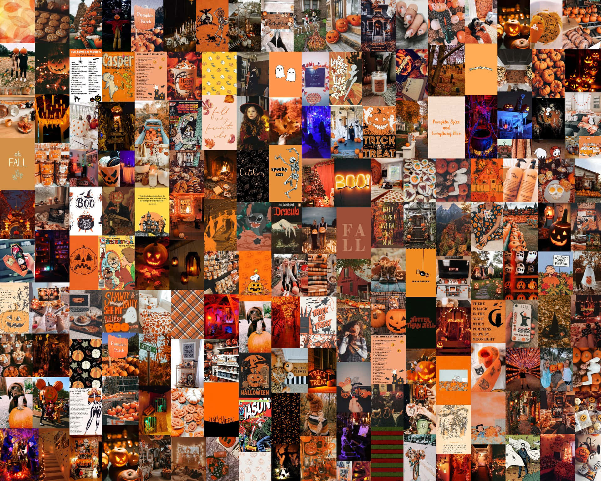 Halloween Witch Aesthetic Wallpaper