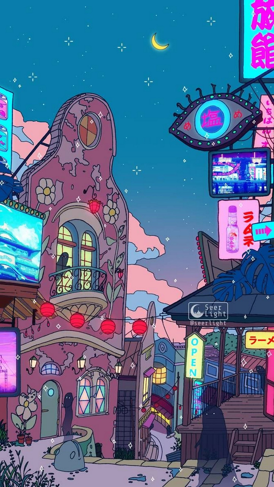 Anime Aesthetic Android Wallpaper