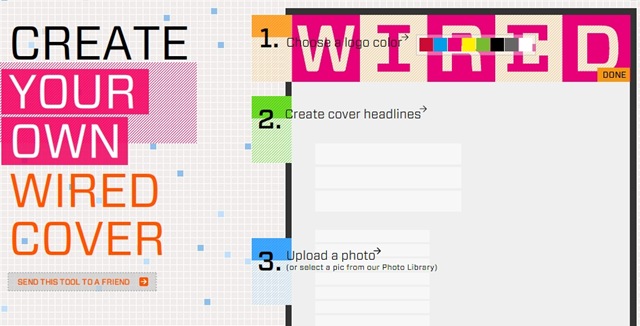 your own wired magazine cover customize your cover headlines borders