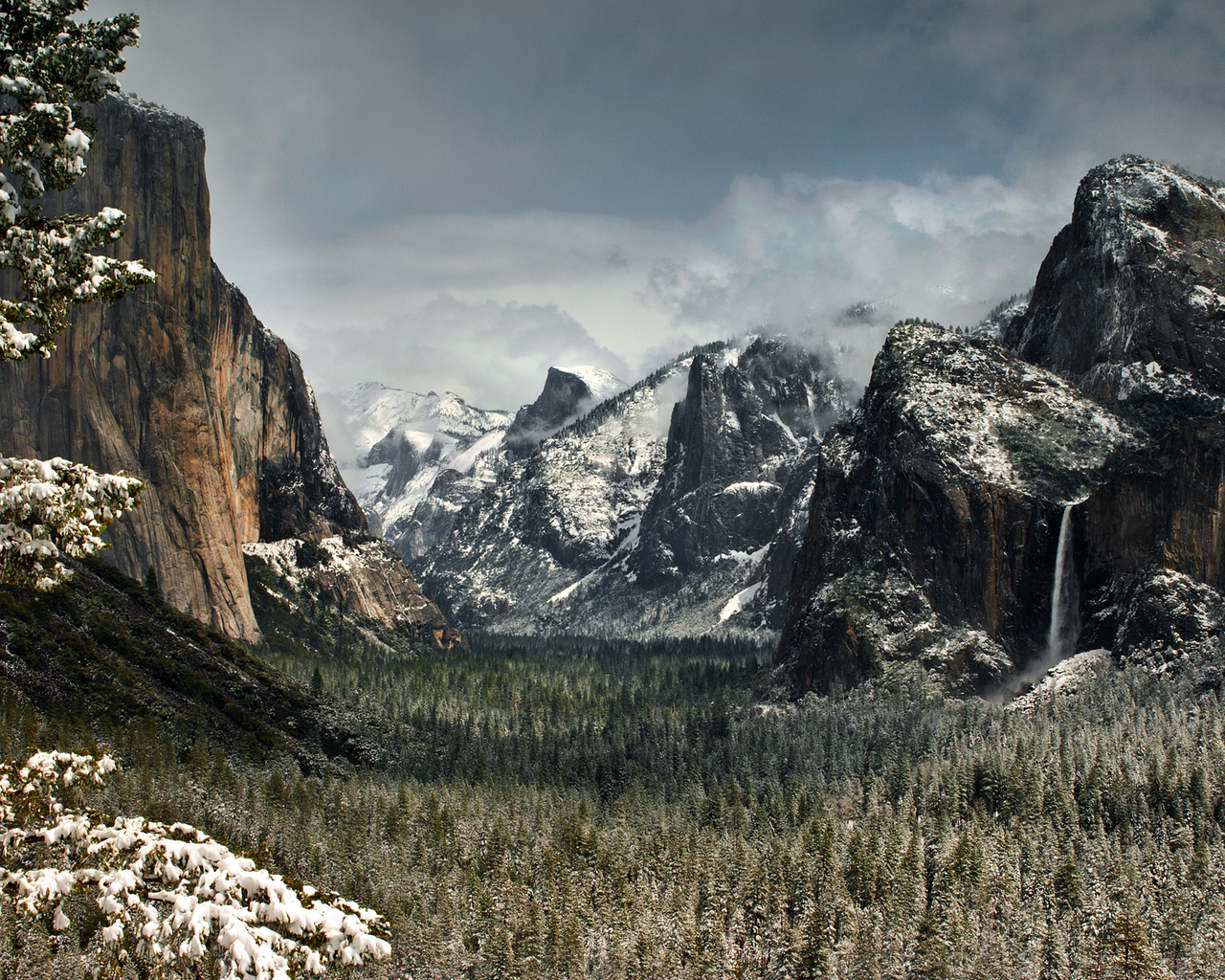 Yosemite National Park Usa Desktop Wallpaper