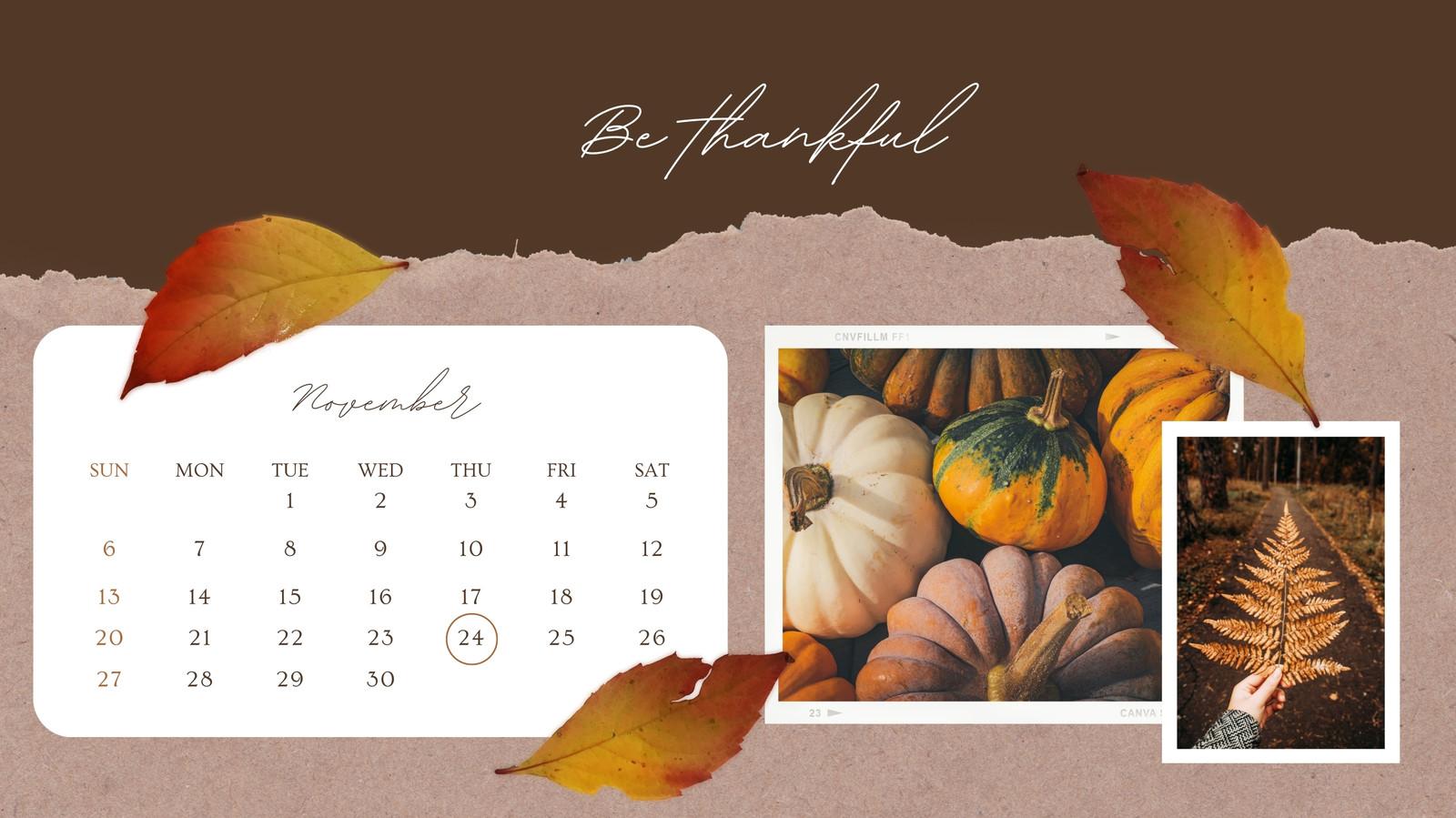 To Edit Thanksgiving Desktop Wallpaper Templates