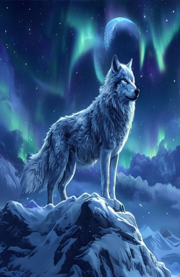 Really Cool Wolf Wallpaper