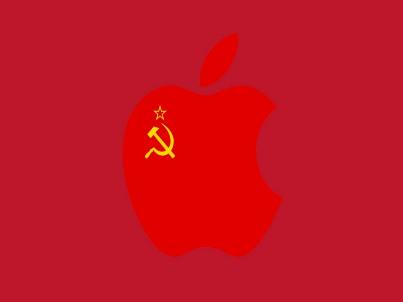 Red Mac Wallpaper The Munist Era iPhone And Background