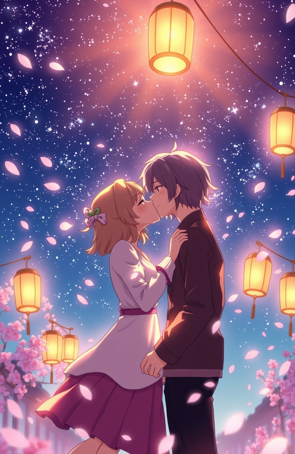Anime Kiss Wallpaper