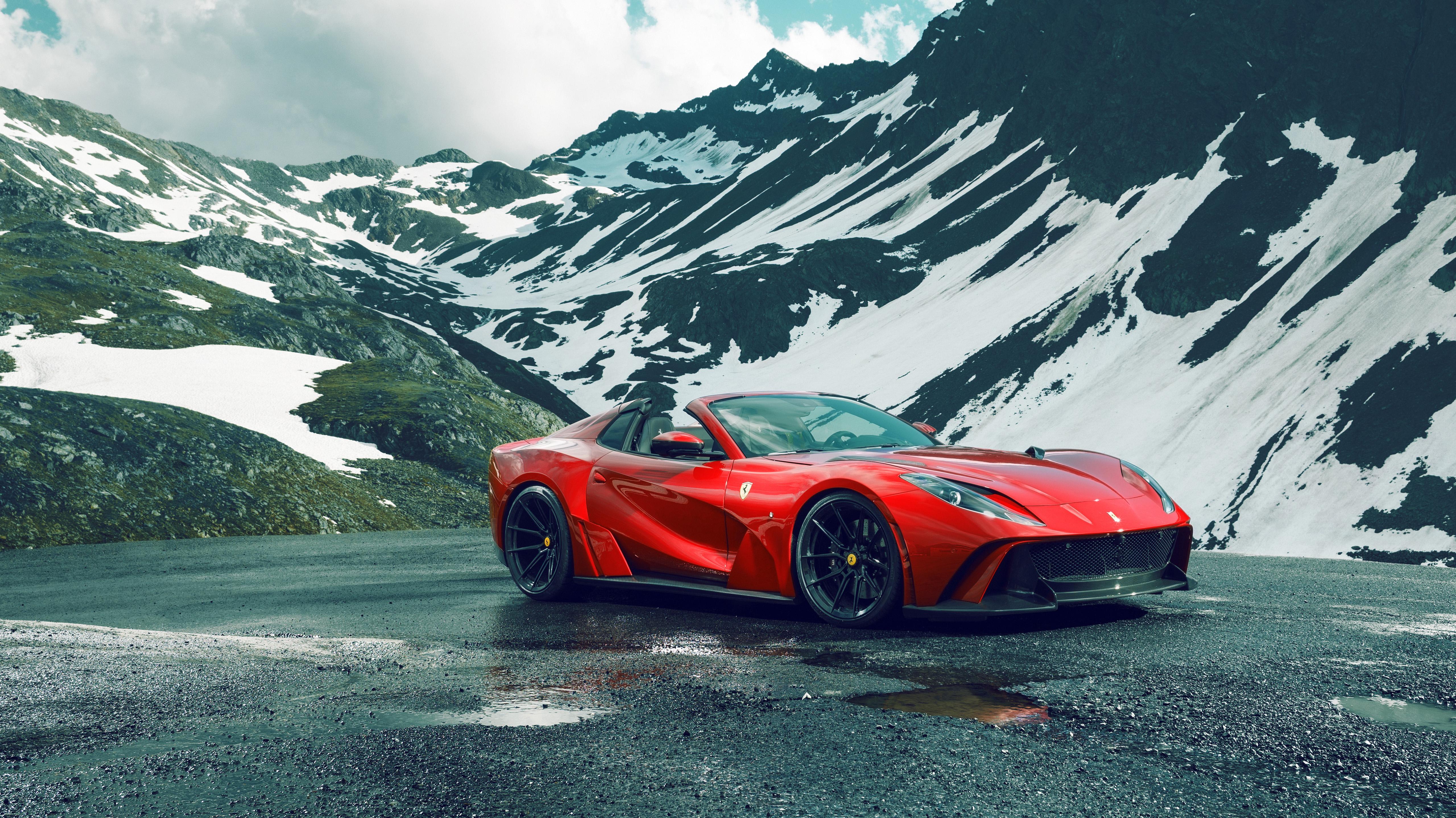 Novitec Ferrari Gts N Largo 5k Wallpaper HD Car