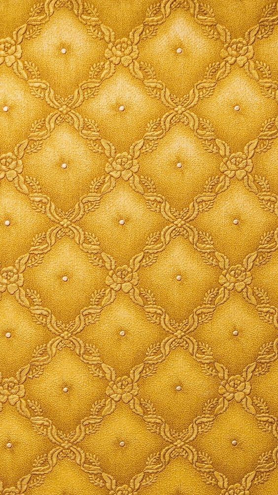 Yellow Wallpaper Leather Texture Desktop Pattern