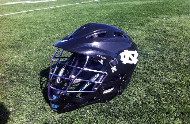 Unc Lacrosse Helmet The Tar Heels Debuted