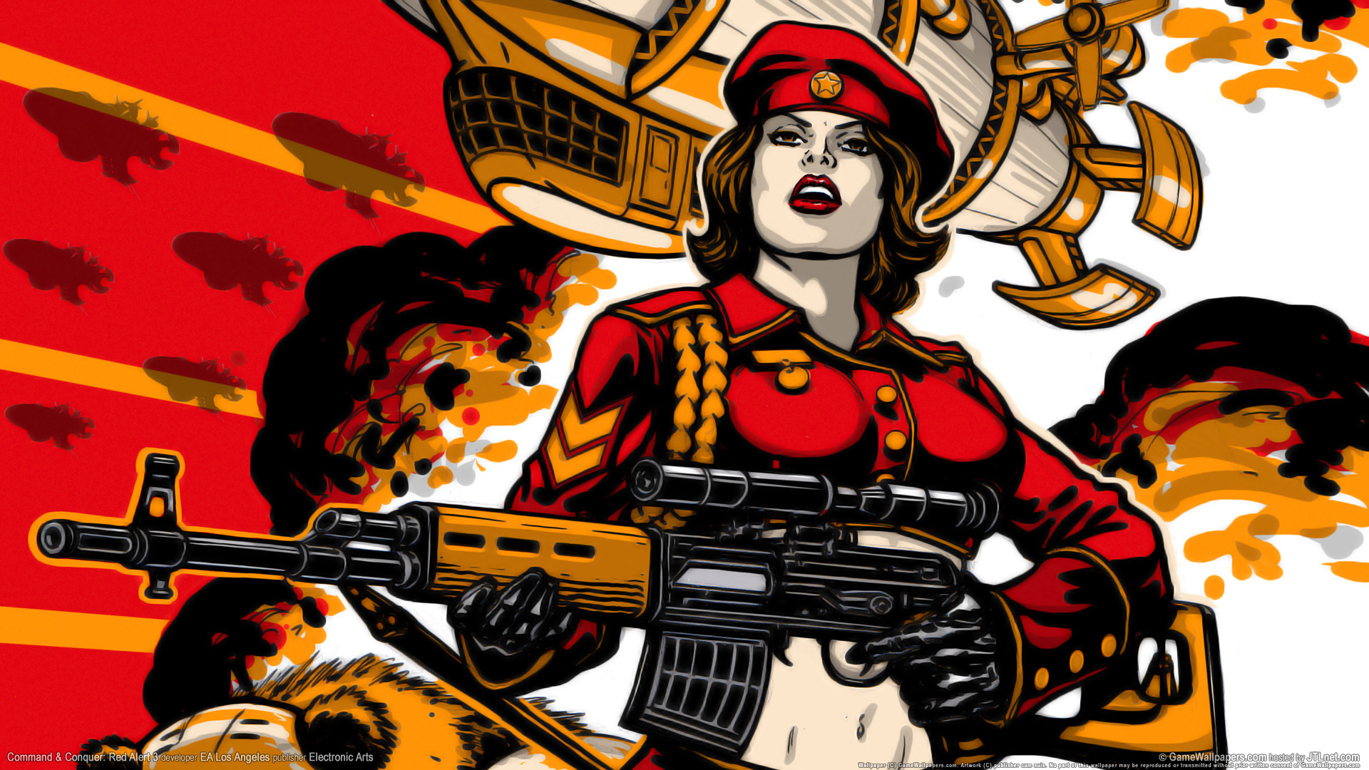 Wallpaper Mand And Conquer Red Alert