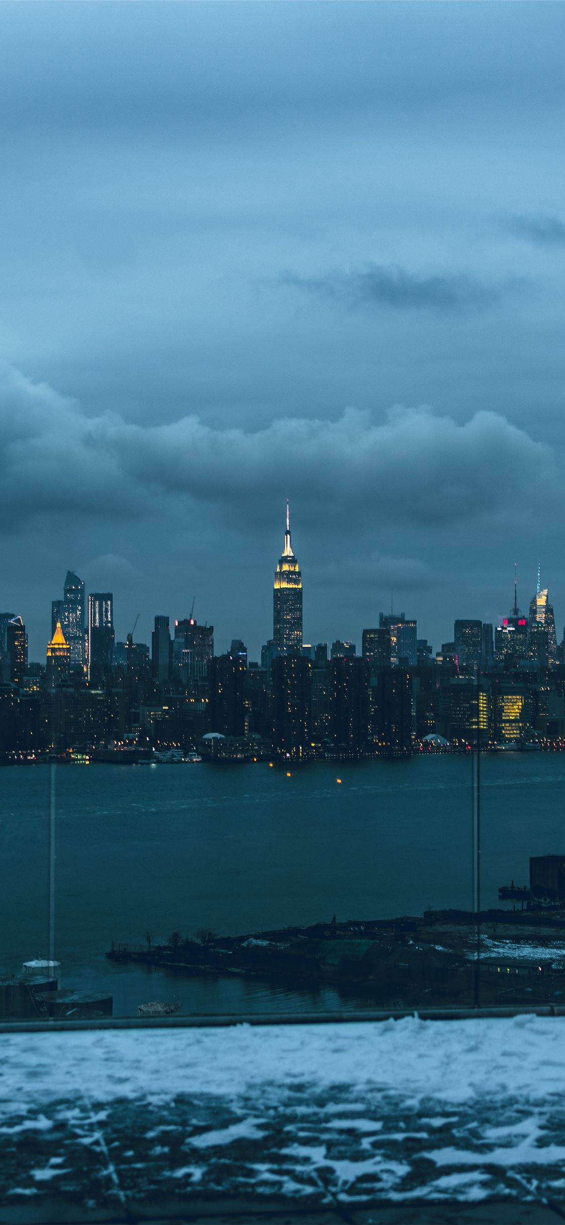 New York City United States iPhone X Wallpaper