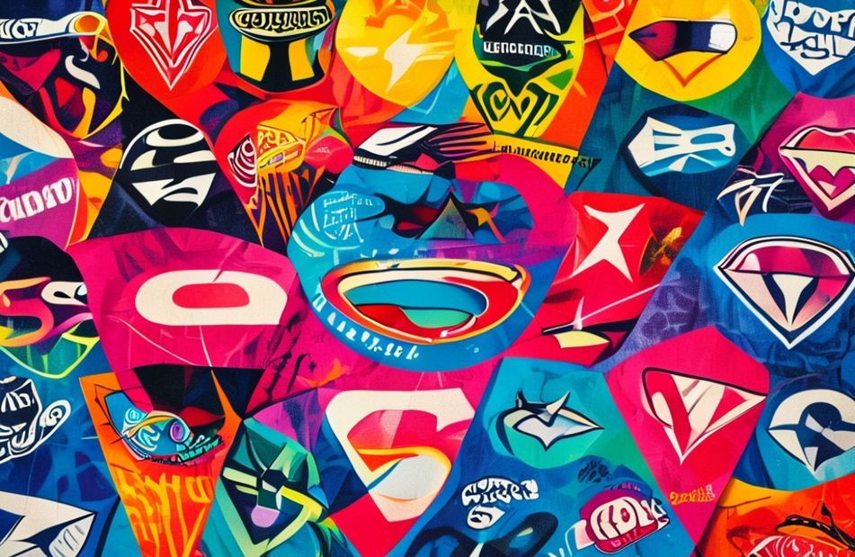 Superheroes Logos Wallpaper
