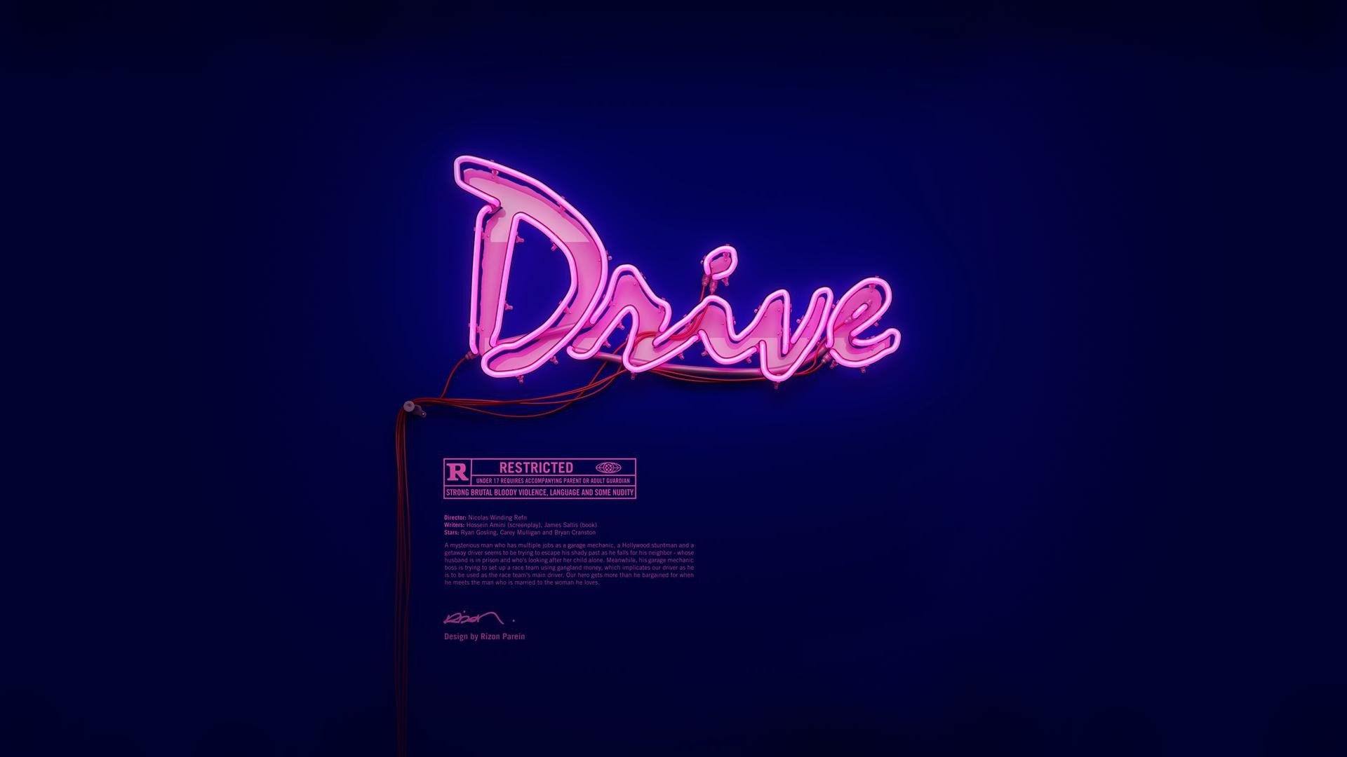 Drive Movie Neon Wallpaper