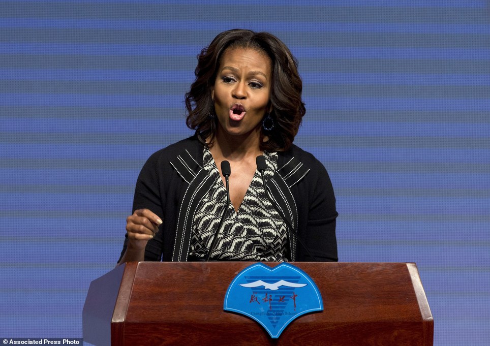 Encouraging Michelle Obama Used Her Own Modest Background And