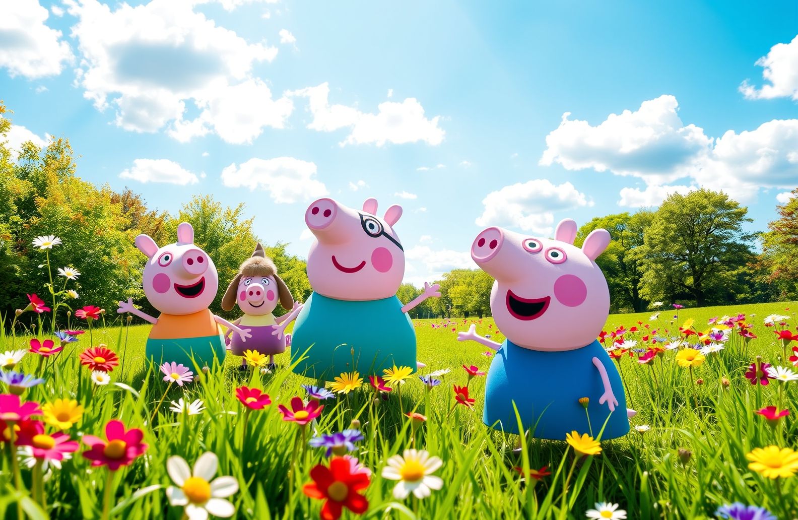 Peppa Pig Hd Wallpaper