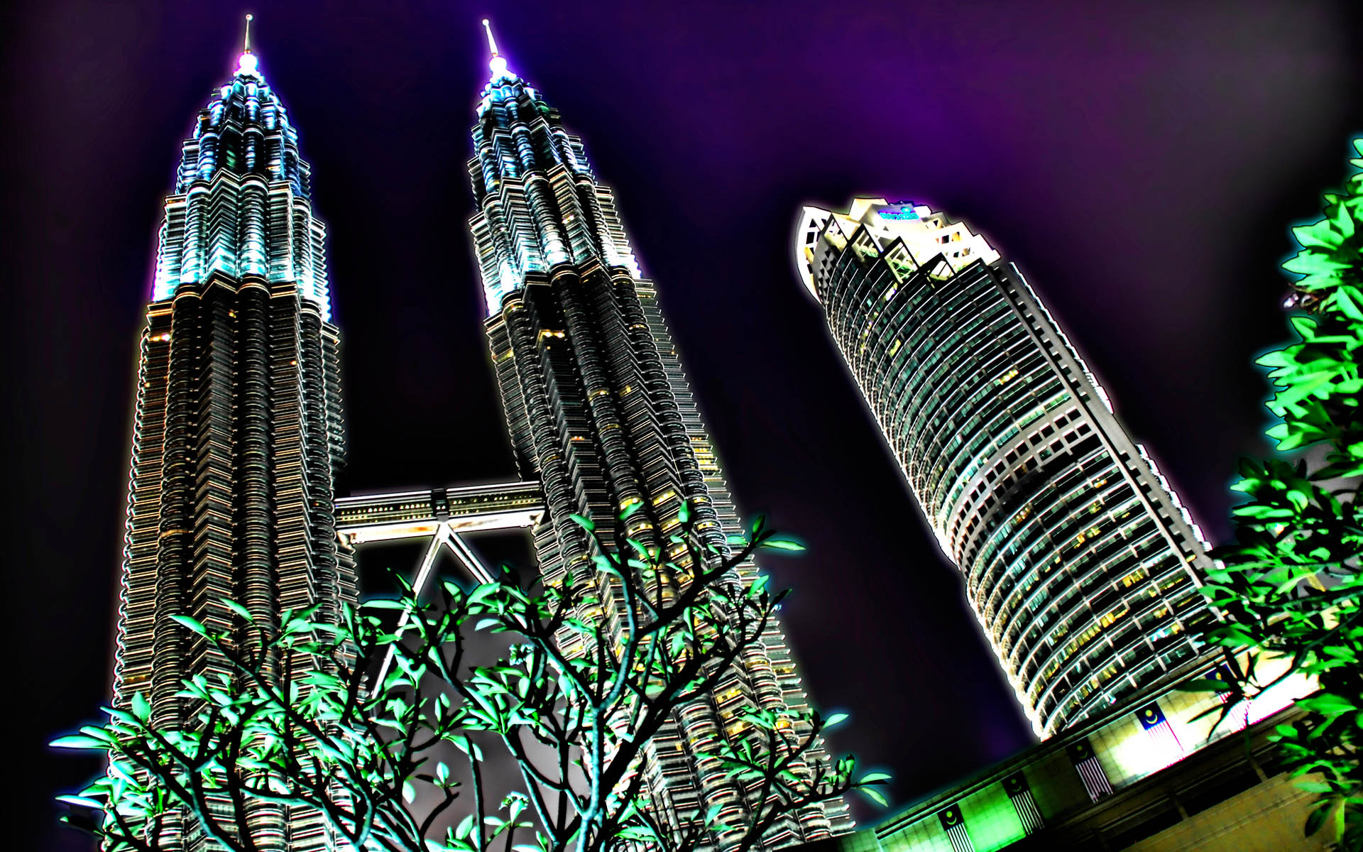 Petronas Towers Desktop Wallpaper For HD Widescreen And