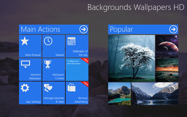 HD Wallpaper Windows Background App