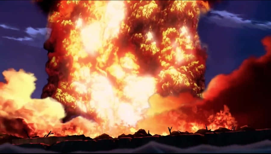 Explosion Background Wallpaper