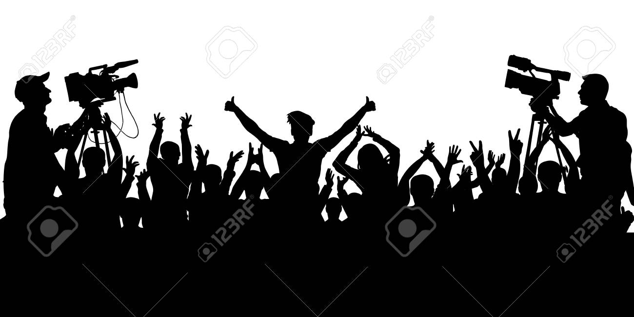 Applause Sports Fans Cheering Crowd People Concert Party
