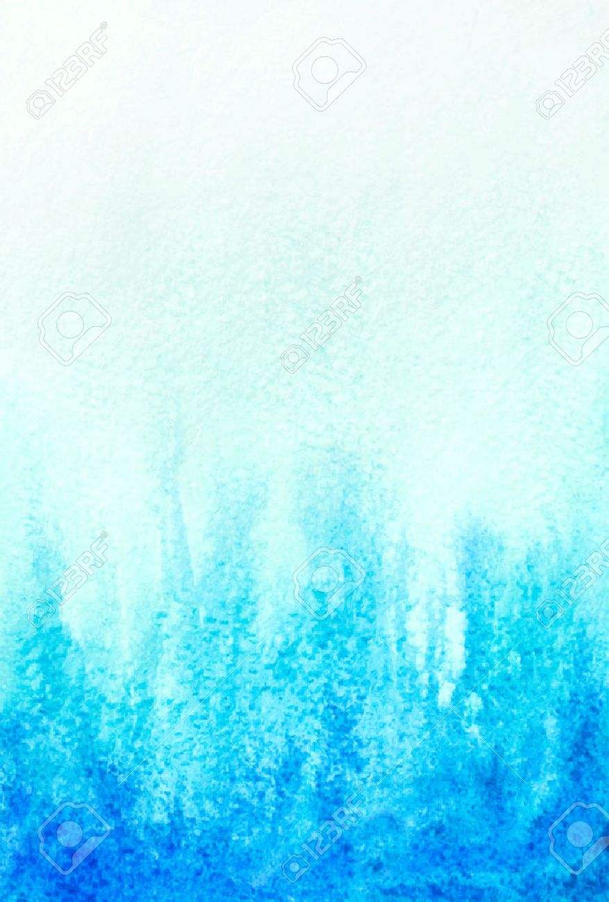 Abstract Watercolor Aqua Blue Background Royalty Cliparts