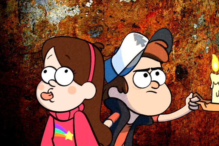 Mabel And Dipper In Gravity Falls Wallpaper For Android iPhone