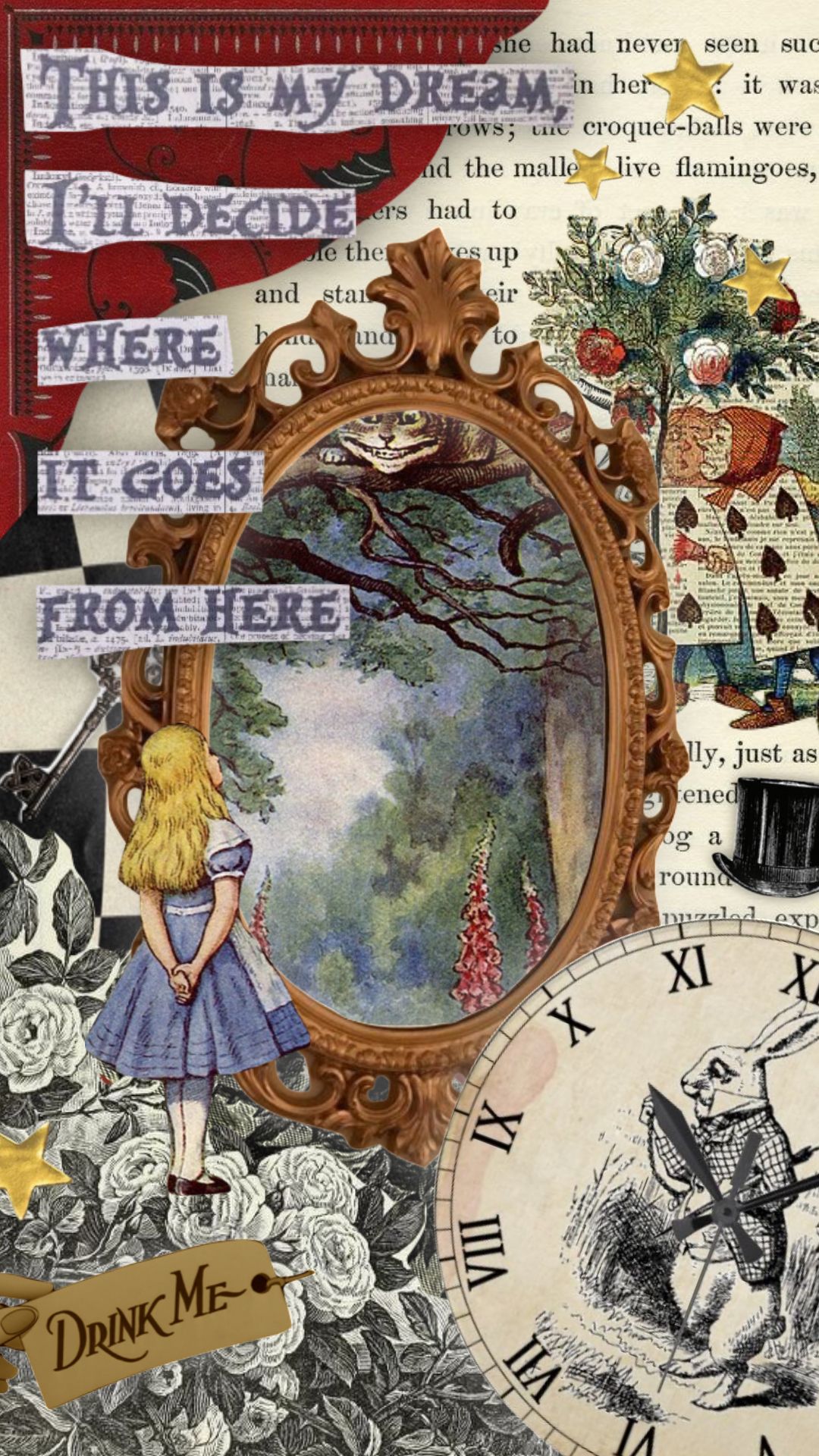 Wonderland Artwork Alice In Illustrations Disney Wallpaper