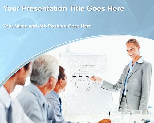Business Meeting Wallpaper Powerpoint Templates