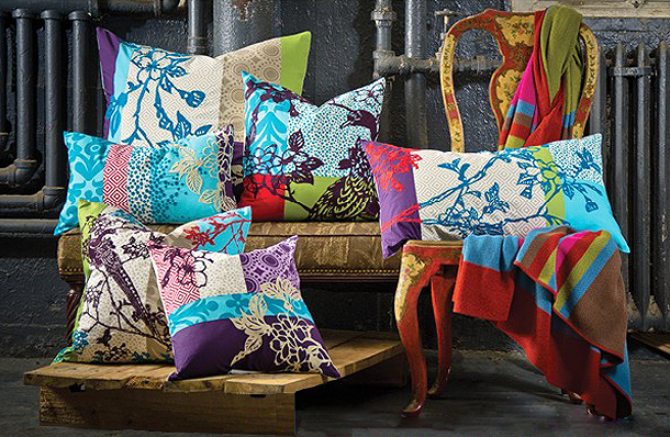 The Eclectic Wallpaper Pillow Collection Is Another Outstanding Line