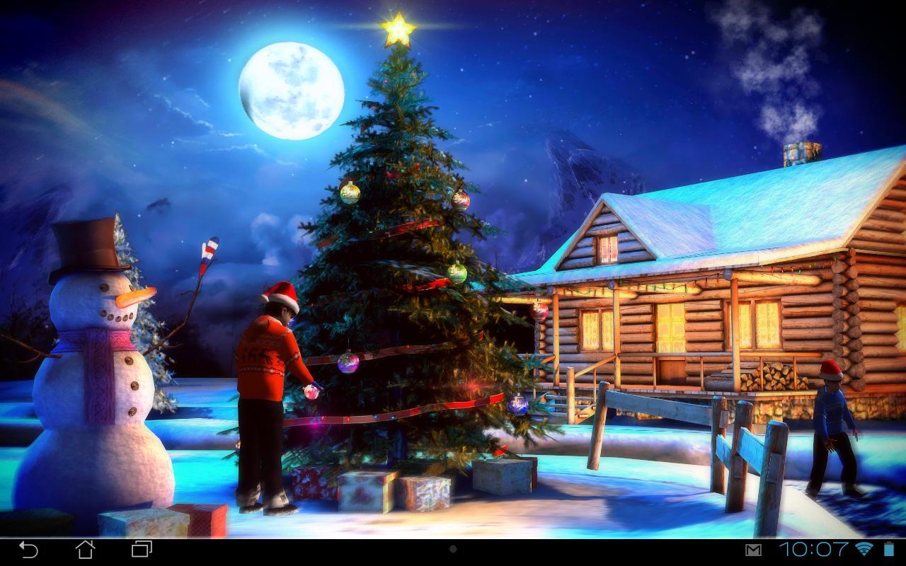 Christmas 3d Live Wallpaper Android Apps On Google Play