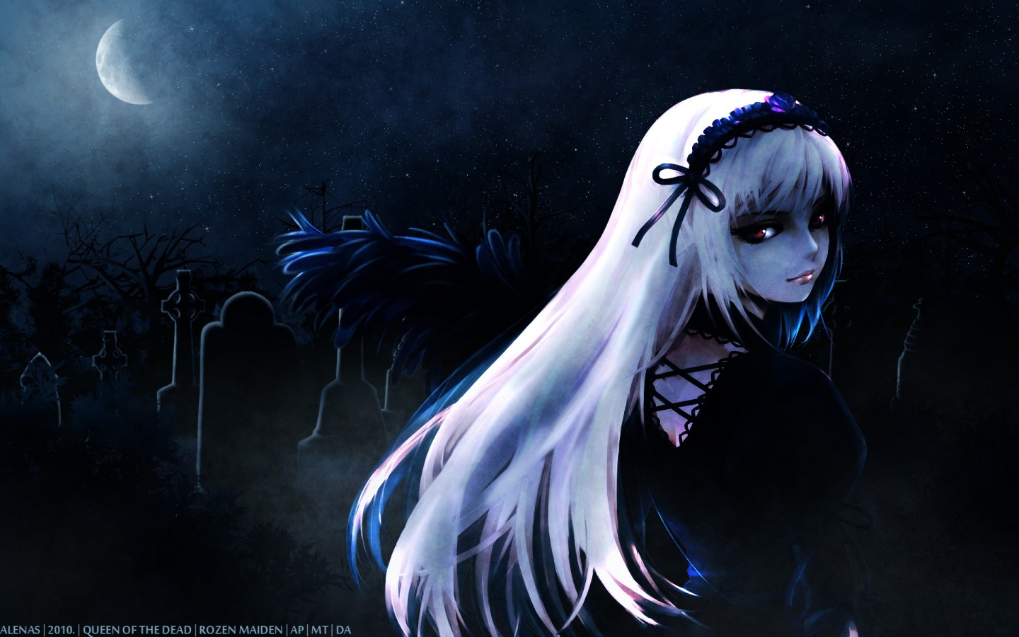 Dark Anime Female Wallpapers - Wallpaper Cave