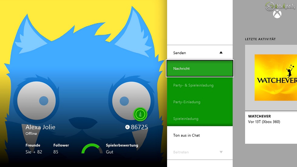 Xbox One Dashboard Umfrage Das System Update