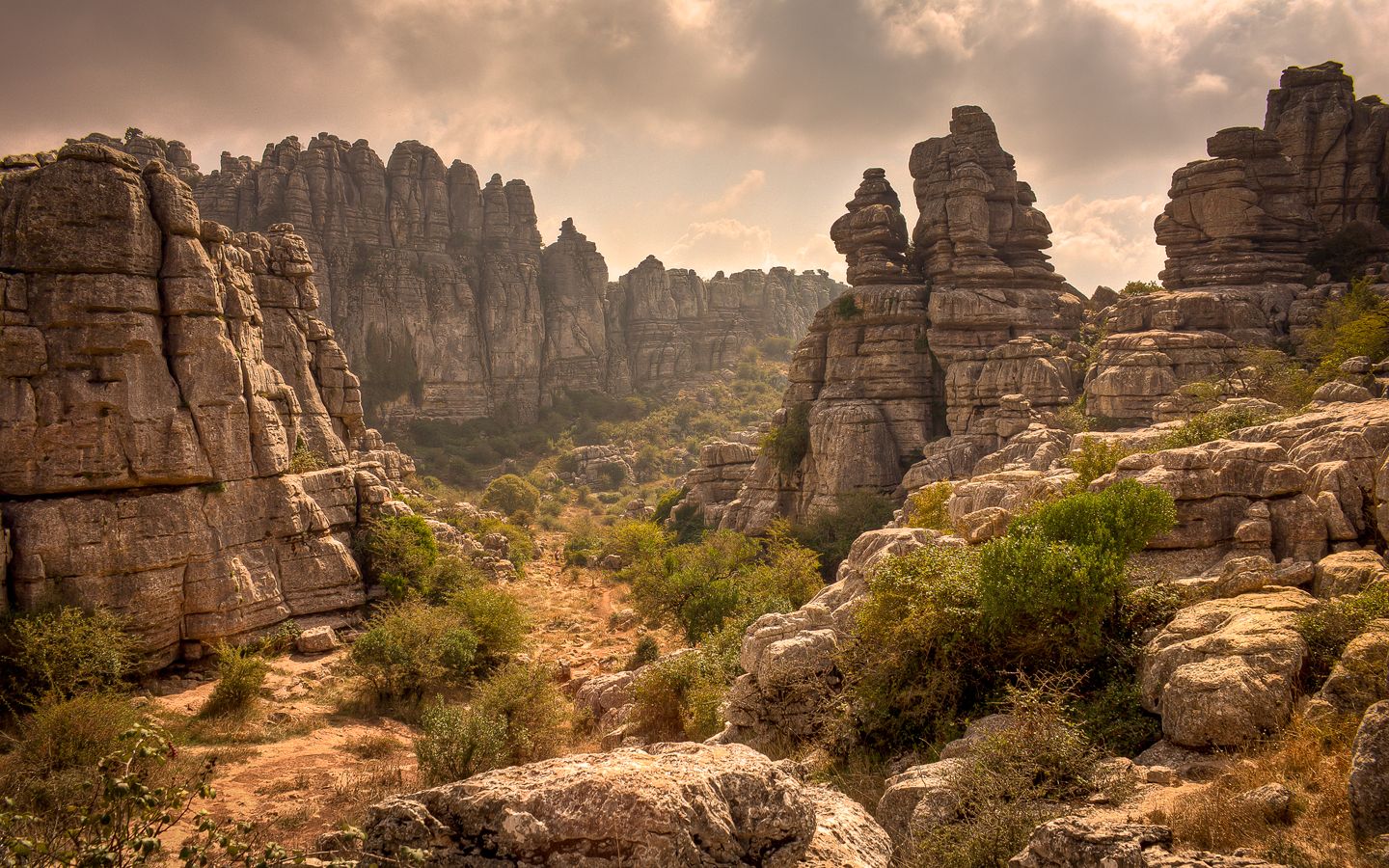 Torcal Natural Park Spain Places Places in europe Landscape