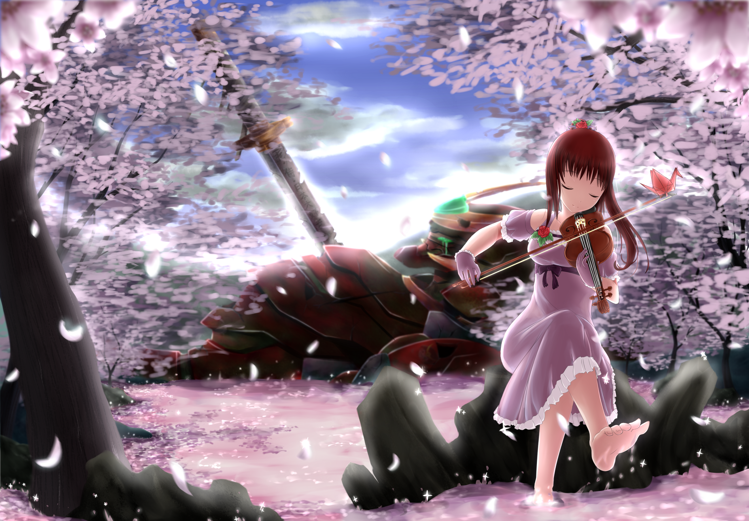 Anime Music HD Wallpaper
