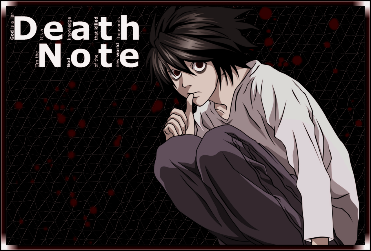 L Death Note Wallpaper By Lxlisaxchan