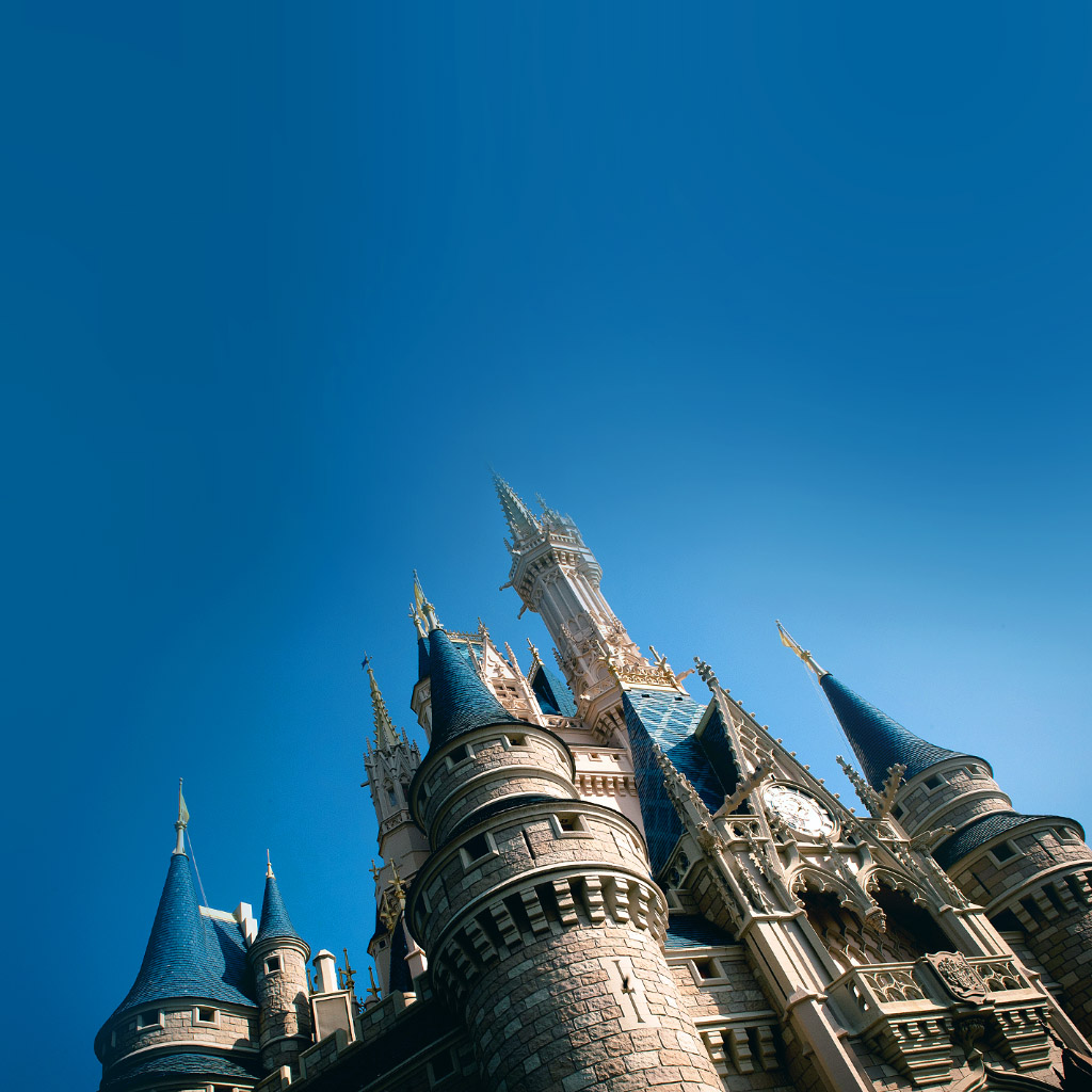 Ios7 Cinderella Castle Parallax HD iPhone iPad