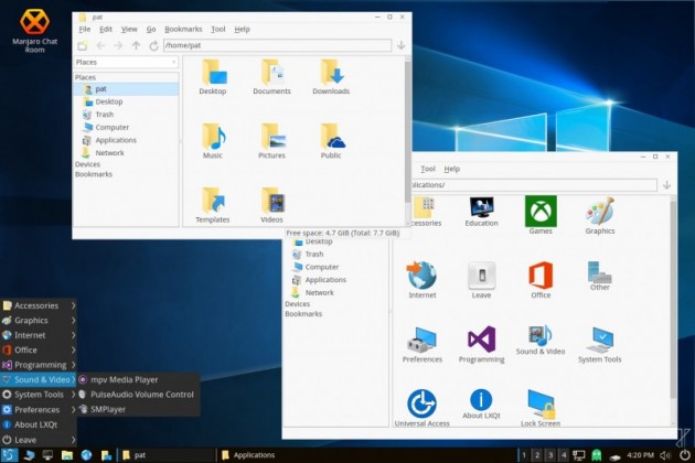 Manjaro Lxqt Distro Linux Yang Mirip Banget Sama Windows