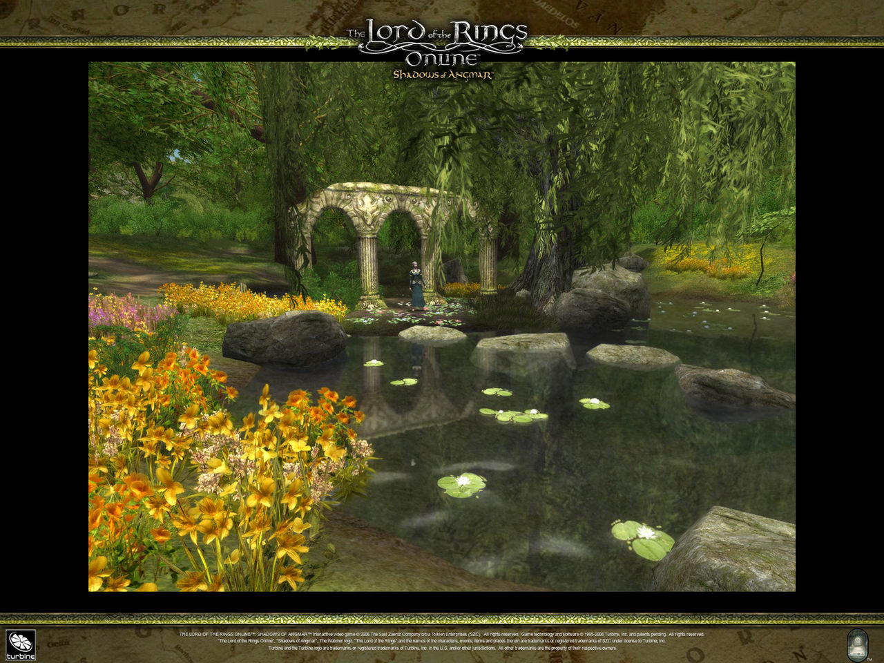 The Lord Of Rings Online Siege Mirkwood HD Widescreen Desktop