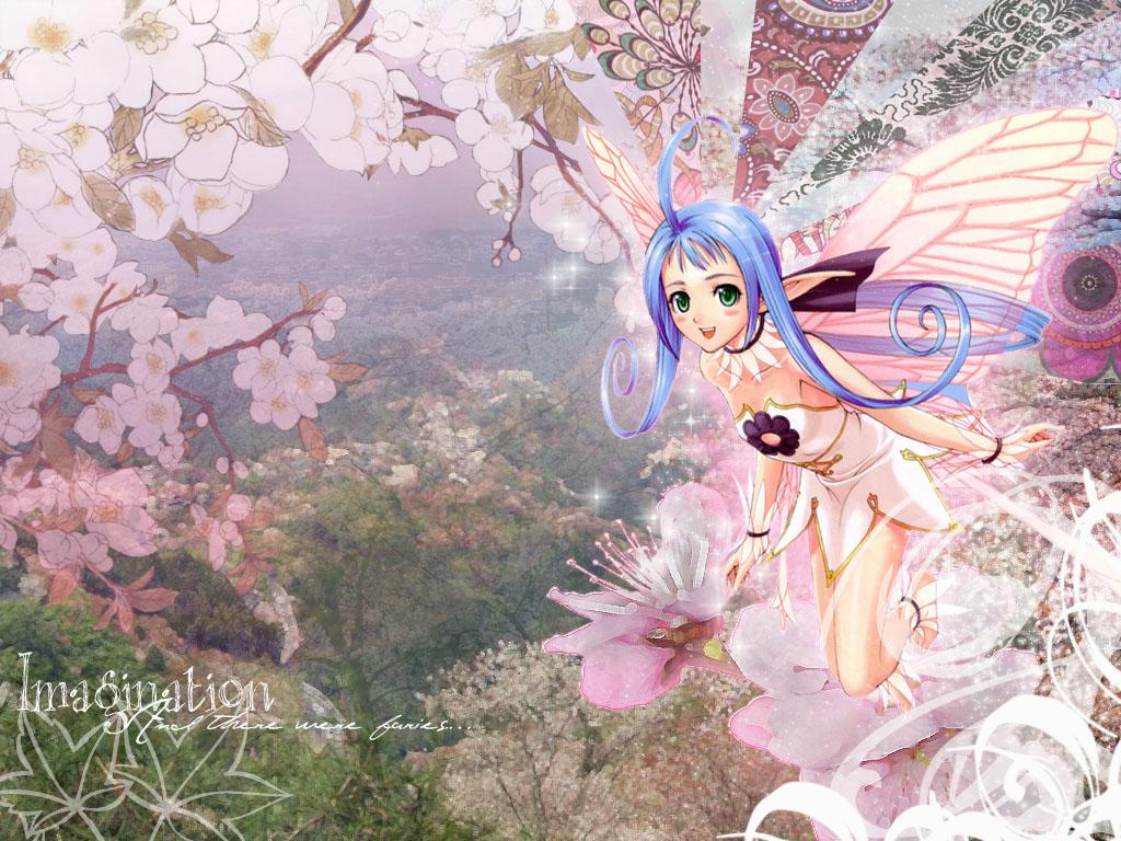 Fairy Garden High Quality And Resolution Wallpaper On