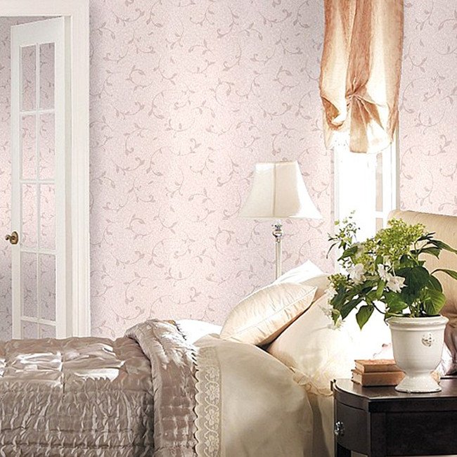 Style Wallpaper Pvc Floral Usa Country
