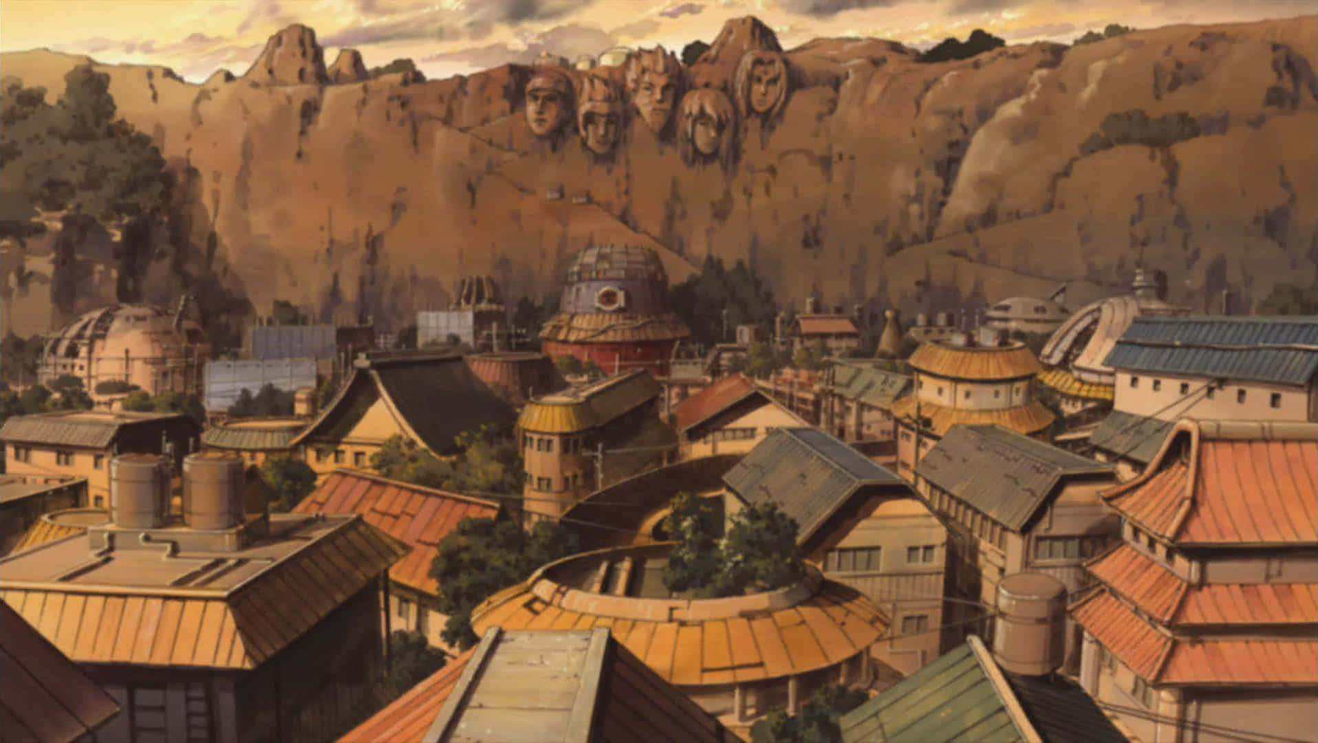Hidden Leaf Village Wallpaper