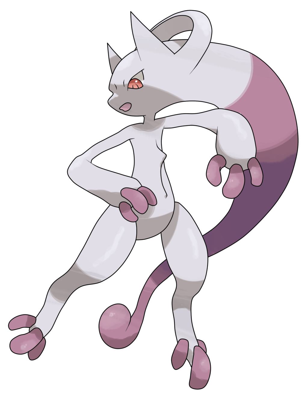 Find more Mega Mewtwo Y by TheAngryAron. 