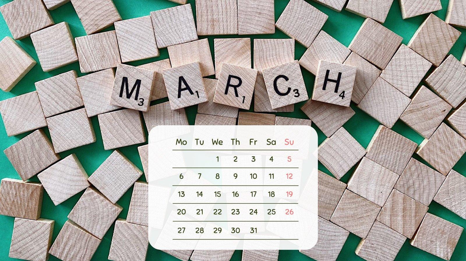 Page Free and customizable march templates