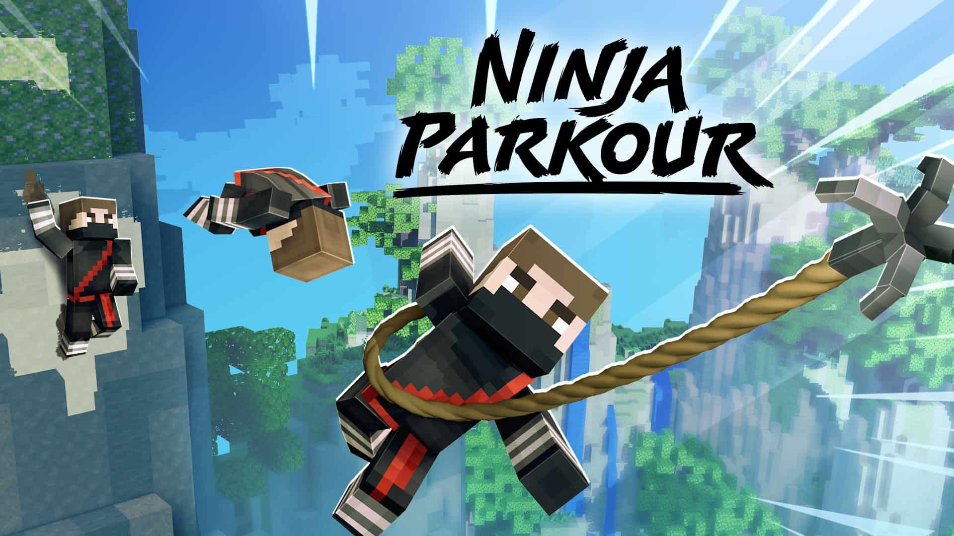 Ninja Parkour Minecraft Map