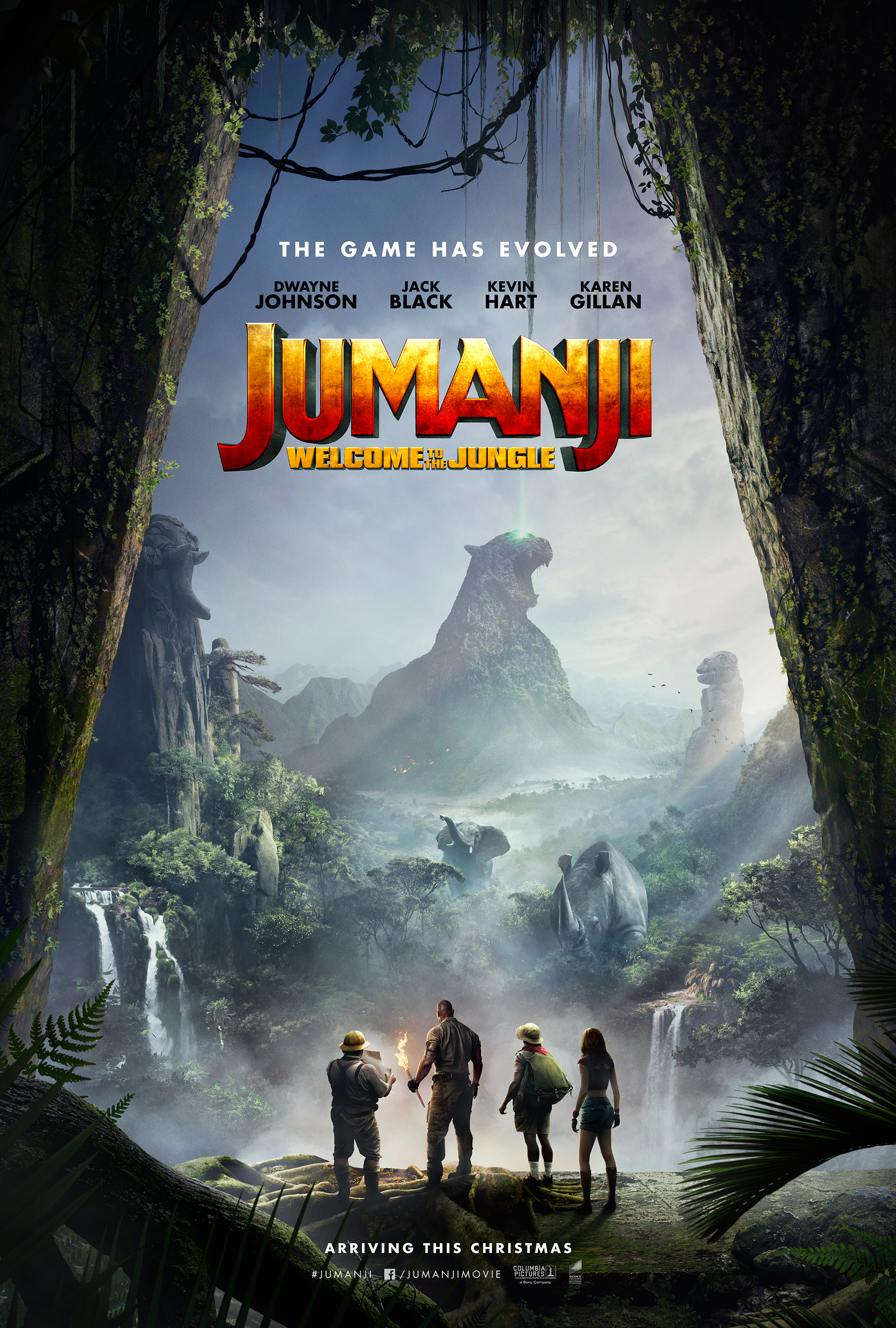 Jumanji Image Wele To The Jungle Poster HD