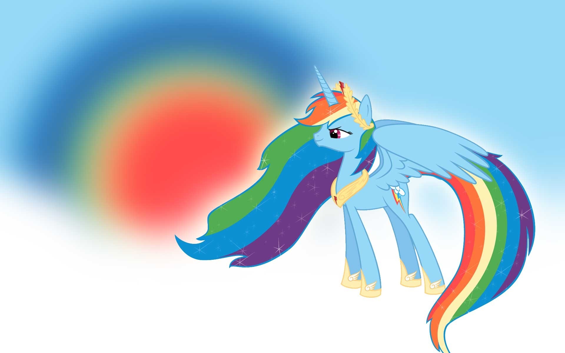 Unicorns And Rainbows Pegasus Unicorn Rainbow Dash Jpg