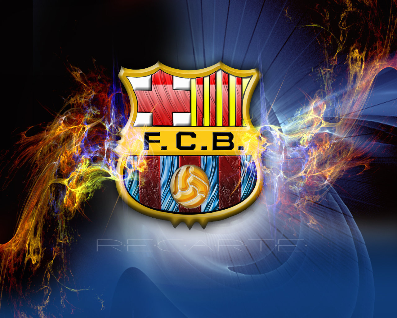 Fc Barcelona Logo Hintergrund