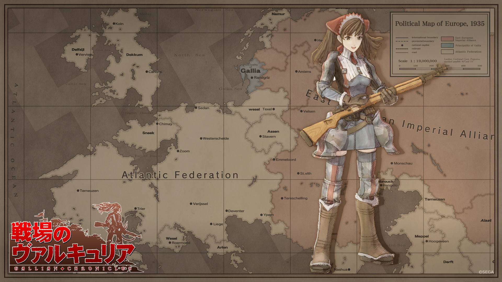 Valkyria Chronicles Full Hd Wallpaper And Image