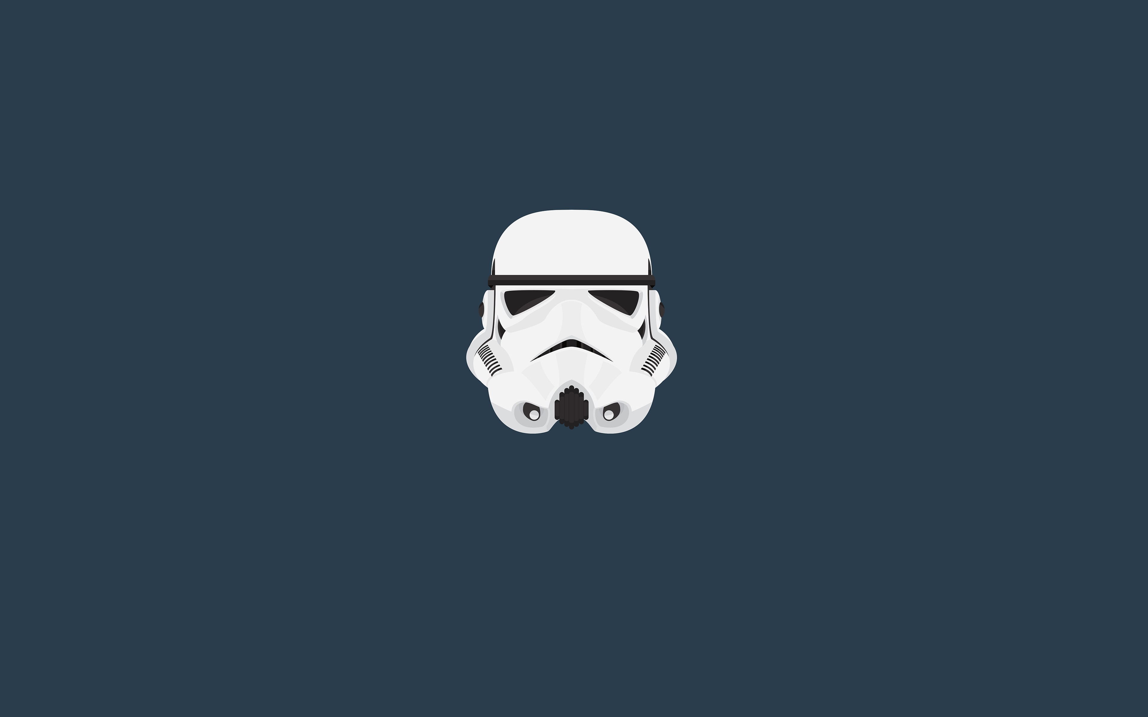 Design HD Wallpaper Stormtrooper Star Wars Minimalism Helmet