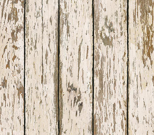 Cream Weathered Wood Wallpaper Lodge Outdoors