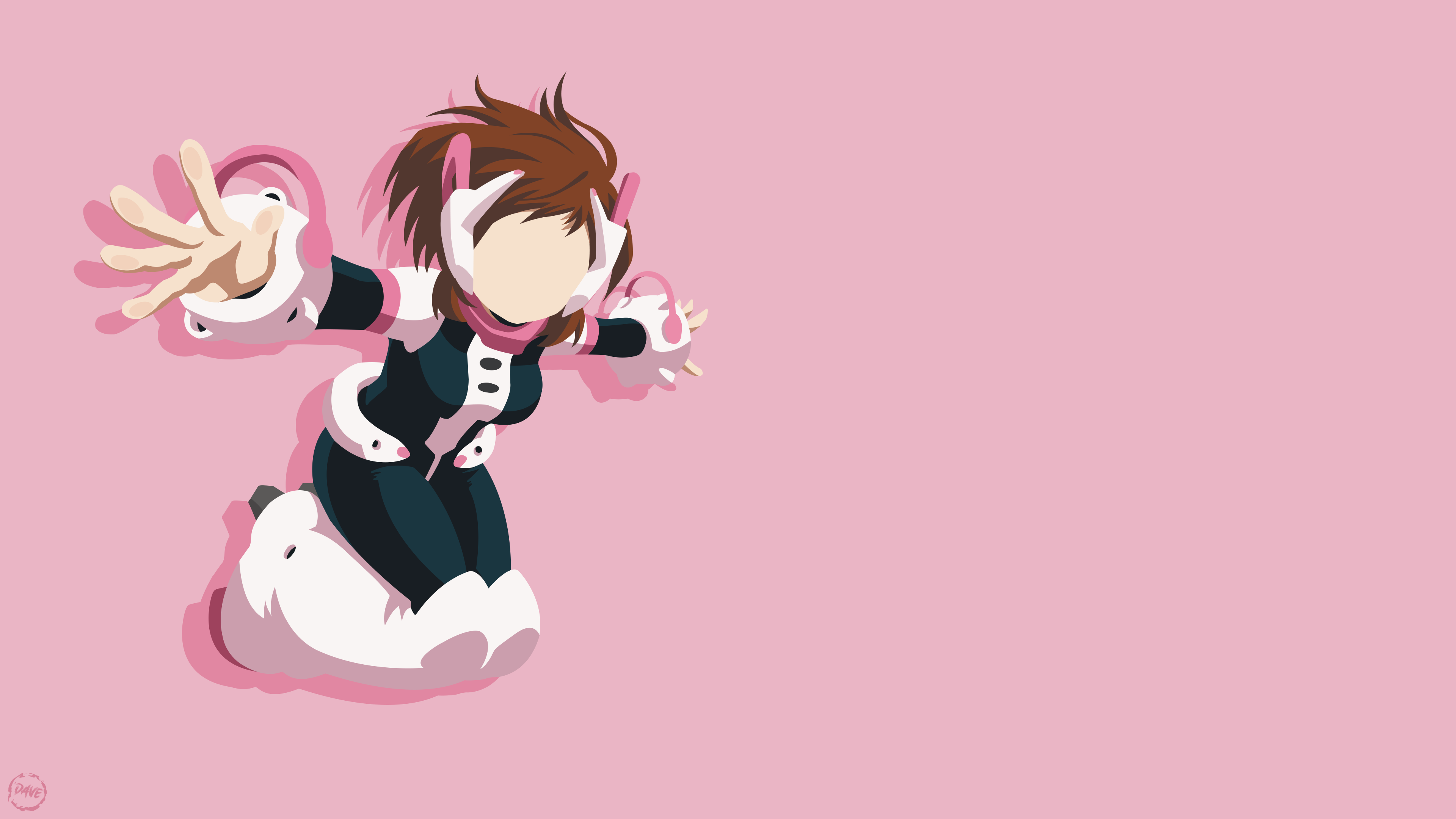 Ochaco Uraraka Uravity Aesthetic Wallpaper Personajes De Anime
